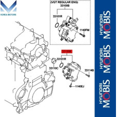 MOBIS PUMP FUEL HIGH PRESSURE FOR DIESEL ENGINE D4EA 2004-10 MOBIS PUMP FUEL HIGH PRESSURE FOR DIESEL ENGINE D4EA 2004-10