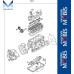 MOBIS GASKET KIT ASSY FOR ENGINE D4DA DIESEL HYUNDAI KIA 1998-20 MOBIS GASKET KIT ASSY FOR ENGINE D4DA DIESEL HYUNDAI KIA 1998-20