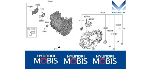 37-365 TRACTION MOTOR GDU ASSY HYUNDAI KONA 2018-23