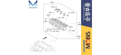 MOBIS HEAD ASSY-CYLINDER ENGINE PETROL G6DN HYUNDAI KIA 2018-23 MOBIS HEAD ASSY-CYLINDER ENGINE PETROL G6DN HYUNDAI KIA 2018-23