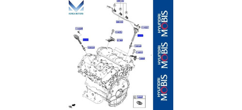 MOBIS SPARK PLUG CABLE L6DC HYUNDAI KIA 2021-25 MOBIS SPARK PLUG CABLE L6DC HYUNDAI KIA 2021-25