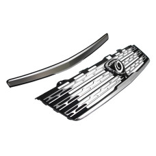 TUON MIRROR CHROME RADIATOR GRILL FOR KIA MOHAVE BORREGO 2018-19