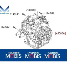 MOBIS TRANSMISSION A4CF1 4-SPEED SET FOR HYUNDAI KIA 2012-20 MOBIS TRANSMISSION A4CF1 4-SPEED SET FOR HYUNDAI KIA 2012-20