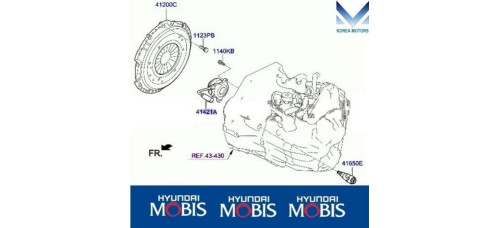 MOBIS 2-DISK SCEPLENIA MT FOR D4HB HYUNDAI STARIA 2021-25