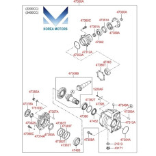 NEW TRANSFER ASSY-ATA 4WD SET FOR HYUNDAI SANTA FE 2009-12 NEW TRANSFER ASSY-ATA 4WD SET FOR HYUNDAI SANTA FE 2009-12