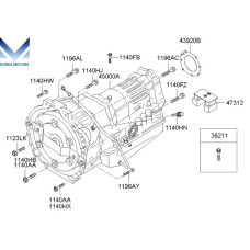 NEW TRANSMISSION ASSY-ATA 4WD SET FOR KIA SORENTO 2006–10