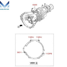 NEW MANUAL TRANSMISSION 6-SPEED 2WD HYUNDAI STAREX H-1 2007-15 NEW MANUAL TRANSMISSION 6-SPEED 2WD HYUNDAI STAREX H-1 2007-15