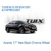 17" BLACK ALUMINIY DISKI FOR HYUNDAI AVANTE ELANTRA 2010-15 17" BLACK ALUMINIY DISKI FOR HYUNDAI AVANTE ELANTRA 2010-15