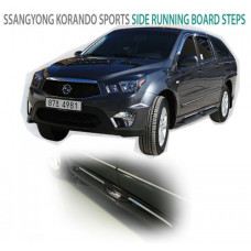 AUTOGRAND SIDE RUNNING BOARD STEPS KORANDO ACTYON SPORT 2012-20 AUTOGRAND SIDE RUNNING BOARD STEPS KORANDO ACTYON SPORT 2012-20